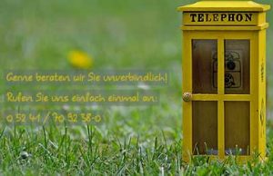 Wir freuen uns auf Ihren Anruf! 05241-7092380